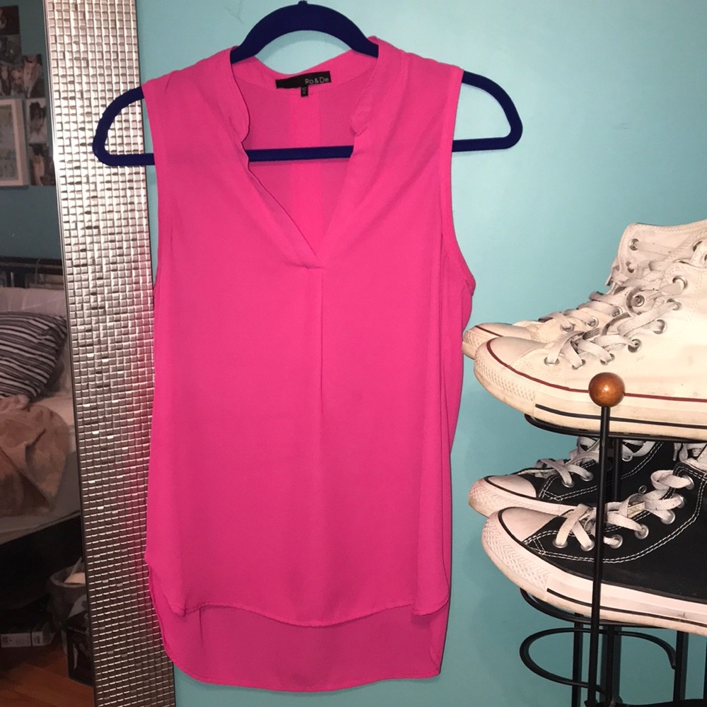 Pink dress shirt
